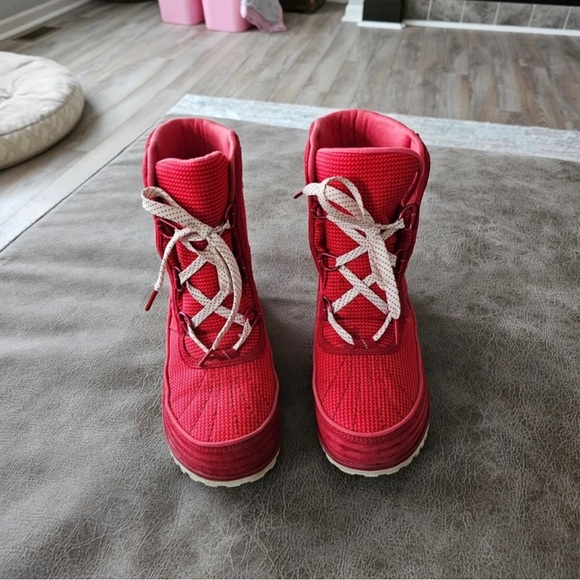 Sorel Red Women's Boots - Picture 3 of 6
